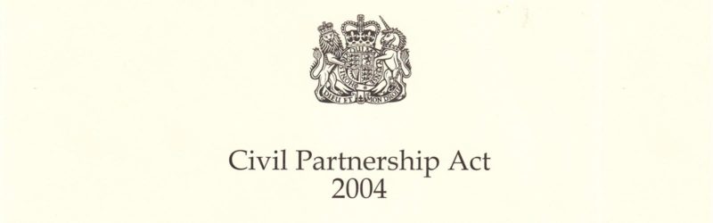 Labour passes the Civil Partnershi Act